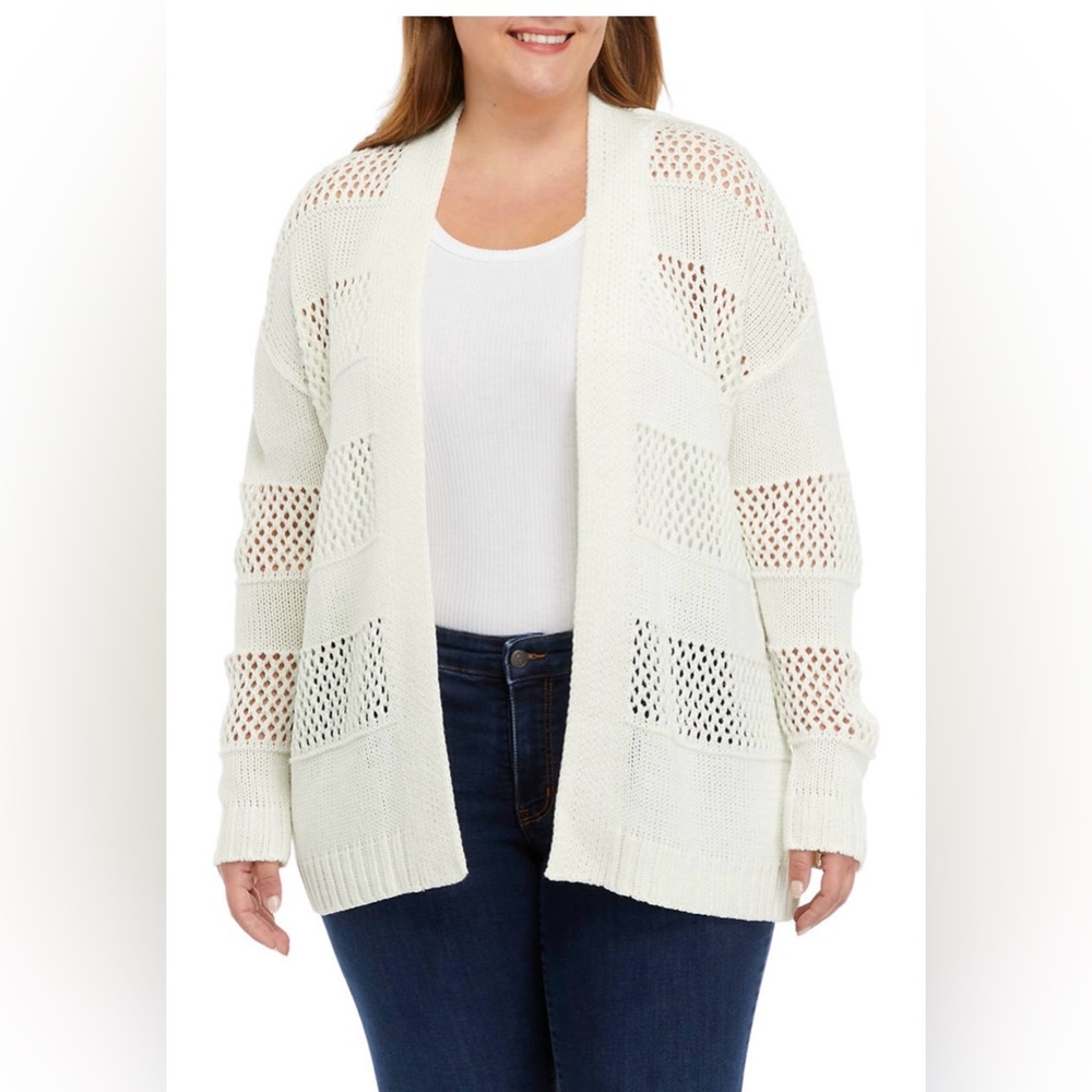 3x True Craft white Cardigan